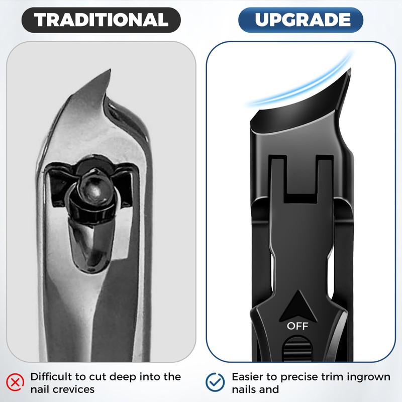 Ingrown Toenail Clippers - German Nail Clippers for Men with
