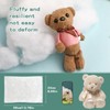 Jmuiiu 1.8oz Polyester Fill, Premium Polyester Fiberfill, Recycled Polyester Fiber,