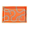Jonathan Adler Eden Bandeja Rectangular, Naranja