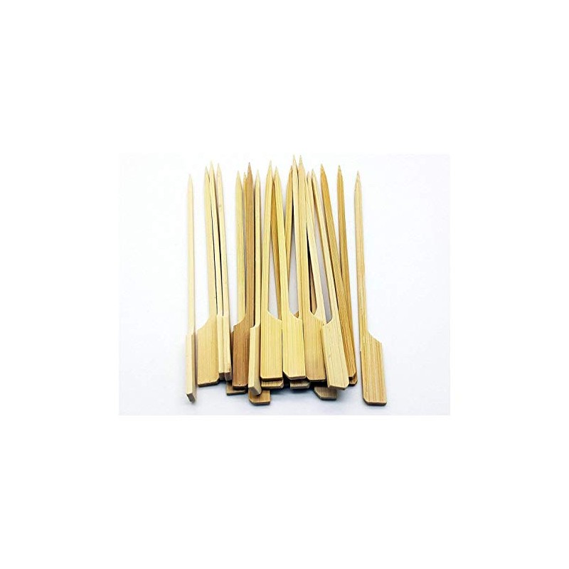 GSL - 100 x Bamboo Teppo Gushi Japanese Paddle Skewers