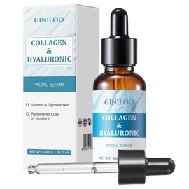 Suero Facial De Ácido Hialurónico Y Colágeno: Reafirmante, Hidratante, Antienvejecimiento, Cuidado Para Todo Tipo De Piel - 28 Ml