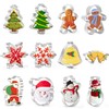 Christmas Cookie Cutters Set, 12 PCS Stainless Steel Holiday Cookie