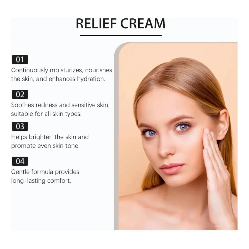 Crema Facial Coreano 345 Relief Intensivo Reparacin
