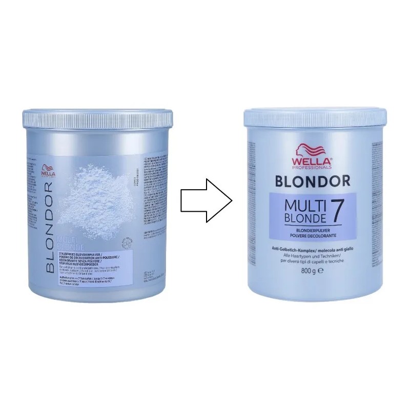 Wella Blondor Multi Blonde Powder 800gr Pack De 2