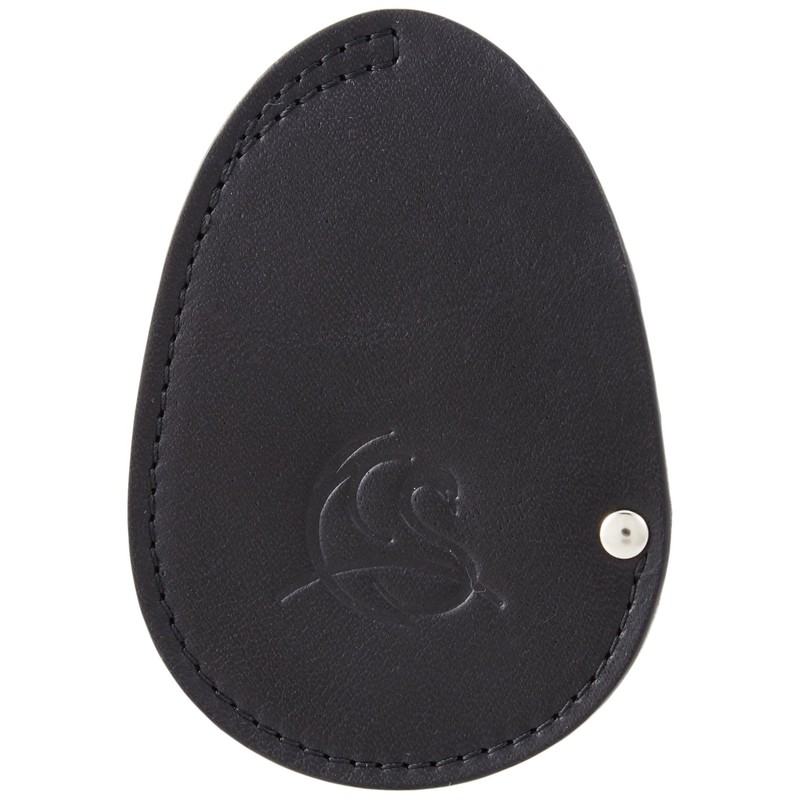 Handazawa File Heel File Shiny Leather Case Black