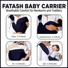 FATASH Baby Carrier | Breathable Soft Cotton Fabric Newborn Sling
