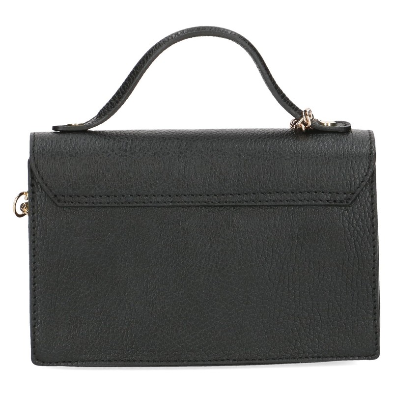 Caprice Women's Leather Handbag, Small, Black (Black Nappa), 1