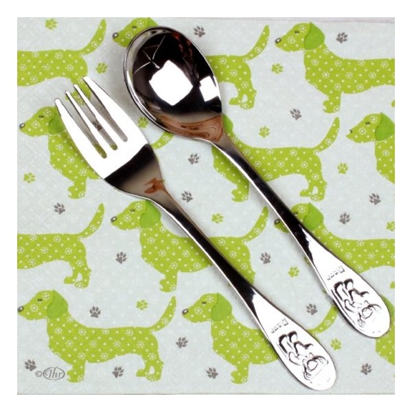 Bloom at Home [On Sale] Happy Children&#39;s Spoon/Fork 2P Set
