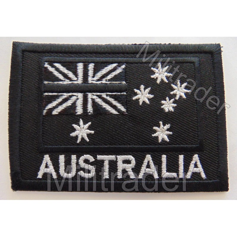 Australia Australian Defence Force (ADF) Special Forces Flag Patch (BW)
