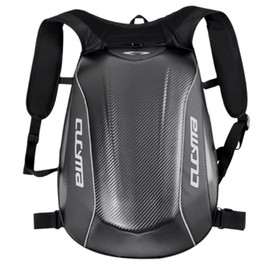 CUCYMA Motorcycle Backpack Motorsports Track Riding Back Pack Stealth No Drag Molded