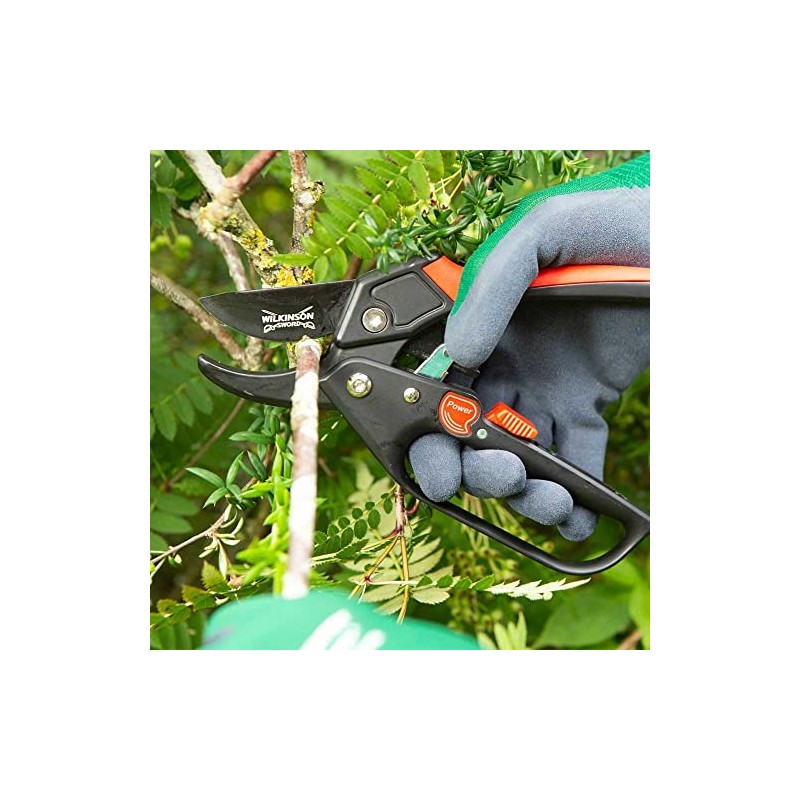 Wilkinson Sword Unknown 1111244W Comfort Ratchet Pruner-Black