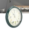 10 Inch Wall Clock Multipurpose Cuckoo Round Silent Punctual Bird