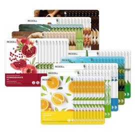 Ricosel 리코셀 네이처리커버리 마스크팩 100매 2번세트 탄력 영양 보습 저자극 1... Ricosel Nature Recovery Mask Pack 100 Sheets 2 Set Elasticity Nutrient Moisturizing Low Irritation 1...