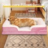 Orthopedic Dog Bed for Large Medium Sized, Washable Memory Foam