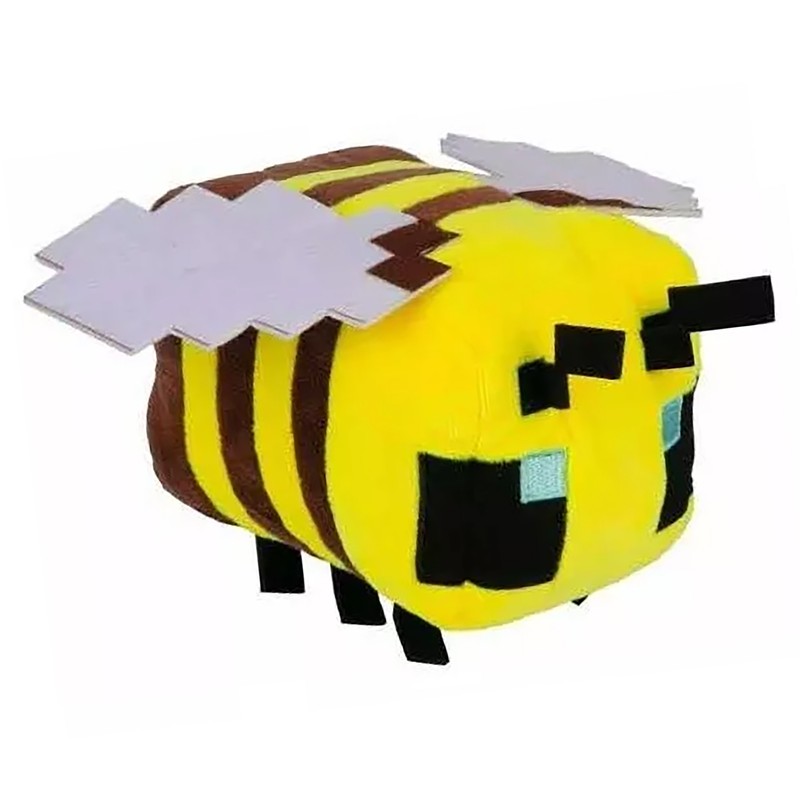 Honey Bee Plush Doll Yellow Soft PP Cotton Velvet Fabric