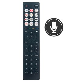VINABTY Replacement Voice Remote Control ERF3B86 Suits for Hisense Smart TV 55U70HQTUK 55U71HQ 55U71HQTUK 55U72HQ 55U72HQTUK 55U76HQ 55U76HQTUK 55U77HQ 55U77HQTUK 55U77HQTUK 55U78HQ 5555U78HQCH