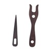 Deevoka 2X Knitting Fork and Eye Needle Kit Weaving Shuttle