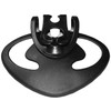 2Stoned Cap-Rack Basic+ Cap Holder in Black with 6 Clips