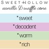 SweetHollow Vanilla + Waffle Cone Fine Fragrance Mist, Scented Perfume