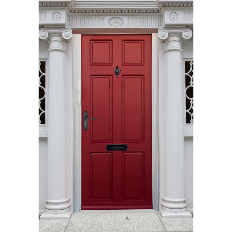 QCAA Solid Brass Mail Slot, with Solid Brass Interior Frame