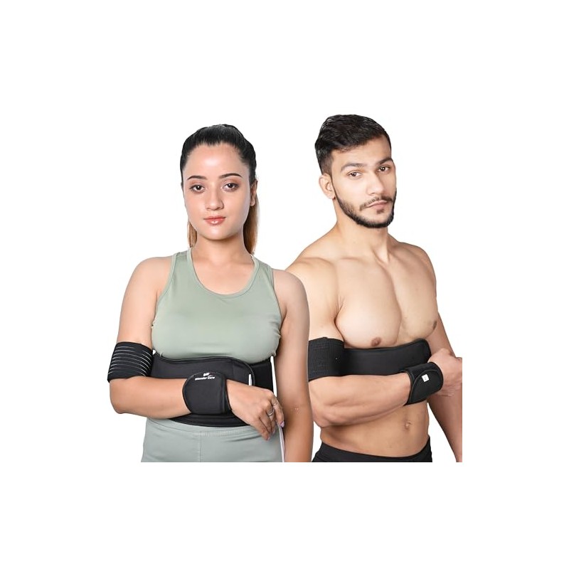 Wonder Care-Left Right Shoulder Immobilizer Arm Sling Elastic Brace for