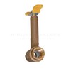 Midline Valve 75564 Premium Brass Ball Valve, Long Bonnet with