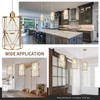 Zlierop Brushed Gold Pendant Light, Modern Kitchen Pendant Lighting Over