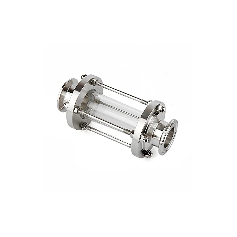 Beduan in-Line Sight Glass with Tri Clamp End, Sanitary Flow