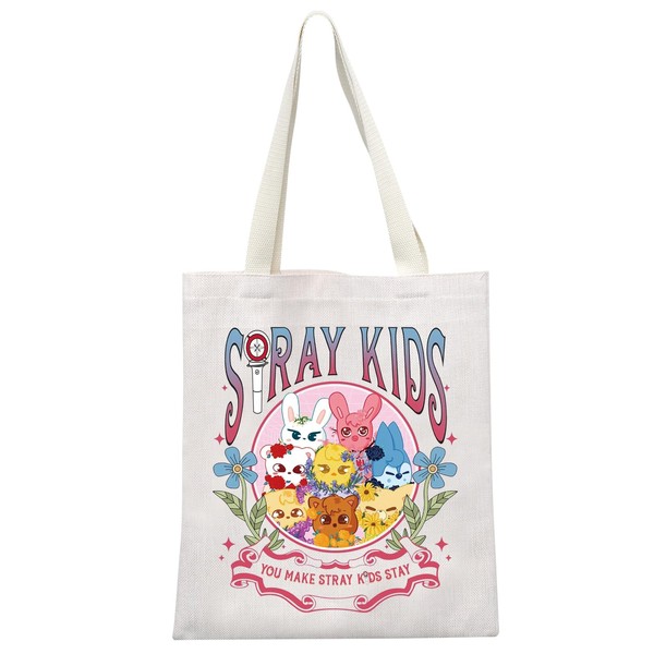MYSOMY K-Pop Group Gift K-Pop Group SKZ Tote Bag SKZOO