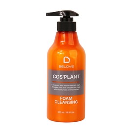 Be Love Cosplant Foam Cleansing 500ml / Large Capacity Cleansing Foam / 비러브 코스플랜트 폼클렌징 500ml 대용량 클렌징폼