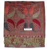 Falari Women's Woven Pashmina Shawl Wrap Scarf 80" X 27"