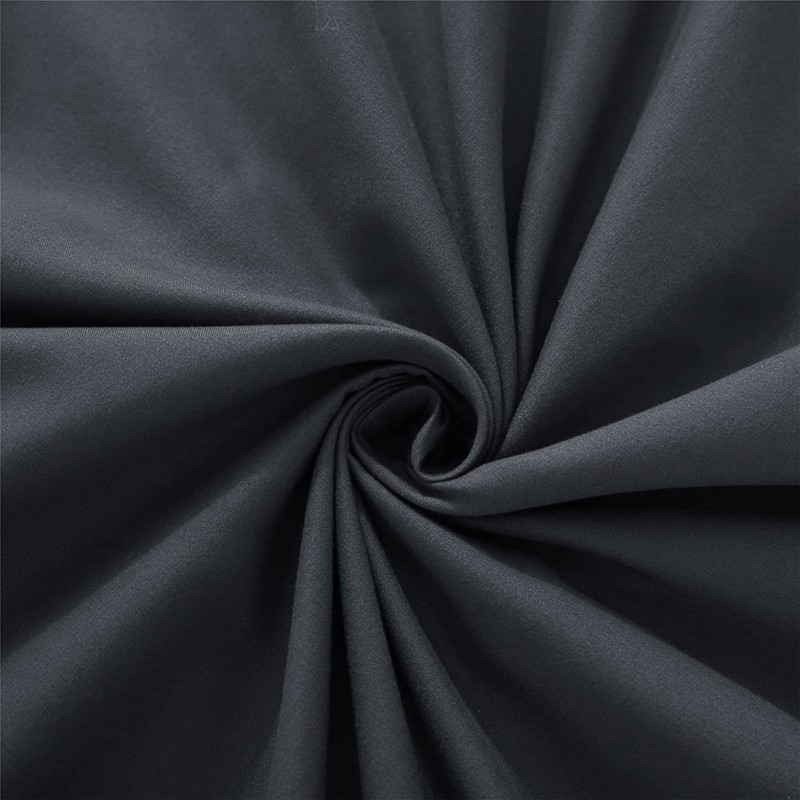 Hafaa Pillow Cases 2 Pack Brushed Microfiber Plain Pillow Cases