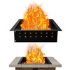 FEBTECH Square Smokeless Fire Pit Insert- Carbon Steel 29" OD