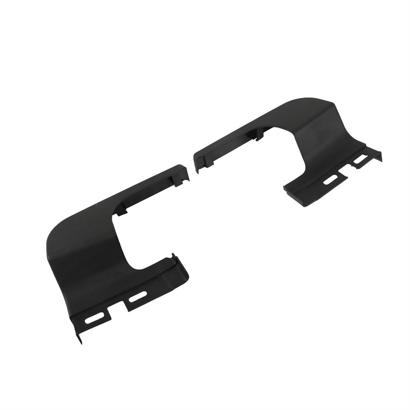 TJHSM Black Plastic Rear Bumper End Cap Step Pad Left