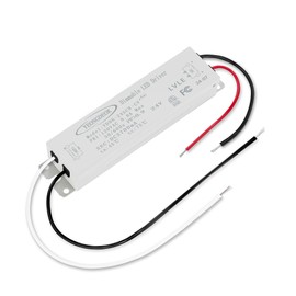 NAWVACE 96W LED Driver Dimmable, 24V 3.7A Low Voltage Electronic Transformer, AC 120V to DC 24V Power Supply, Dimming Constant Voltage LED Driver for Track Lights, Spotlights