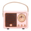 Portable Bluetooth Speaker Mini Compact Wireless Retro Support Radio Program
