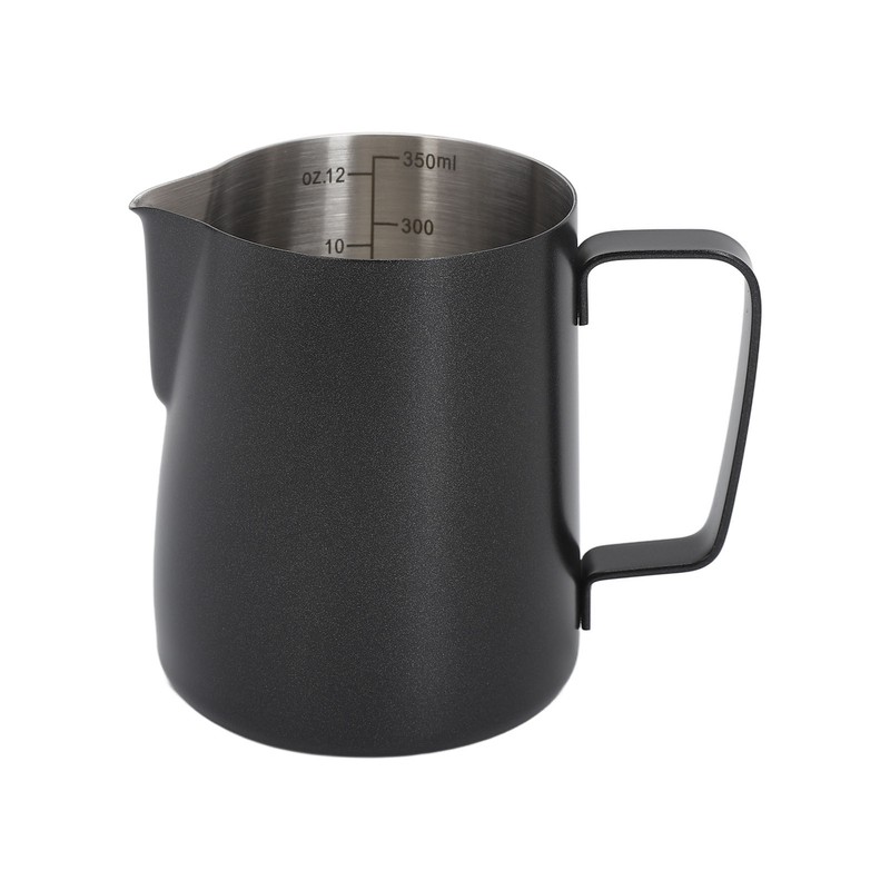 Pull Flower Cup Stainless Steel Art Froth Cup Pointed Mouth