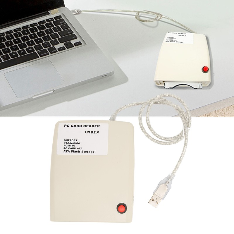 USB2.0 PCMCIA Card Reader 68 Pin 20G Stable Transmission Strong