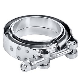 EVIL ENERGY 3.0 Inch V Band Clamp with Flange Male Female Mild Steel