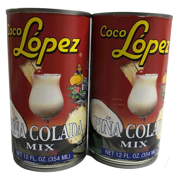 Pina Colada Mix Coco Lopez Set of 2 Can
