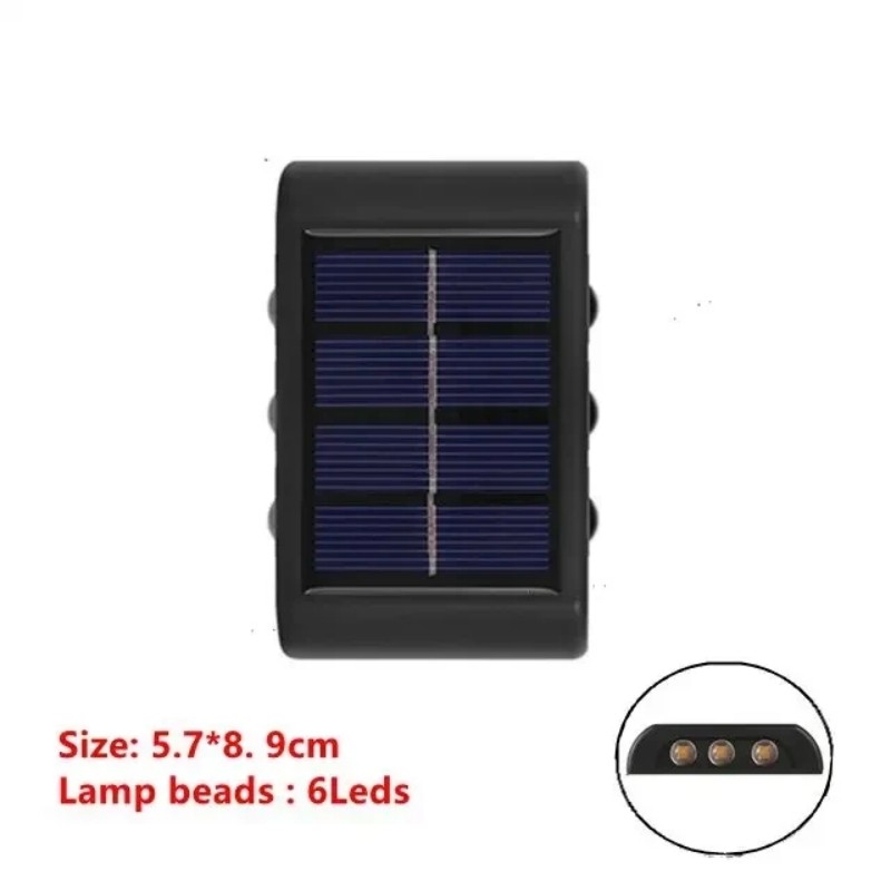 Solar Wall Lights for Outdoor Lighting – Up & Down