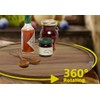 14" Two-Tier Acacia Wood Lazy Susan Organizer Kitchen Turntable for