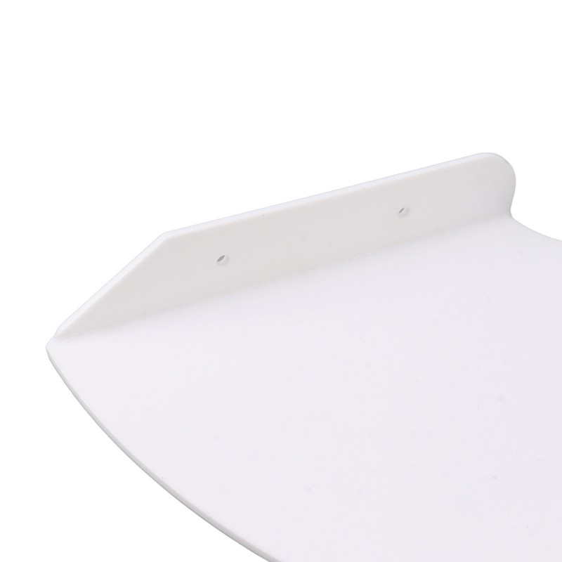 2pcs Wall Mount Floating Corner Shelves Quarter Round Hanging Corner