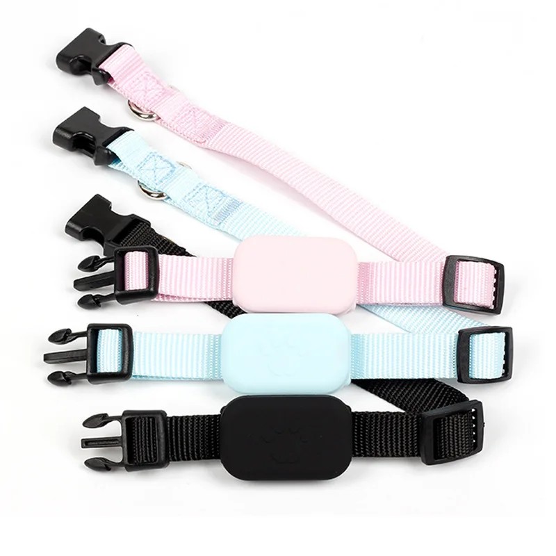 Toolzia Waterproof Pet GPS Tracker with Collar, Real-Time Location