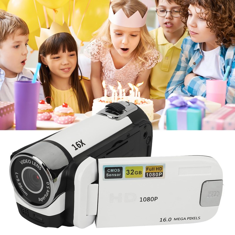 ASHATA D90 Digital Point and Shoot Camera, 2.4 Inch 1080P