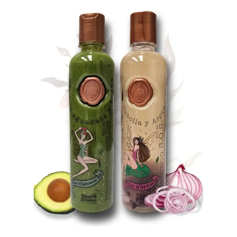 Ritual Botánico Shampoo Y Tratamiento Ultra Reparador Viral