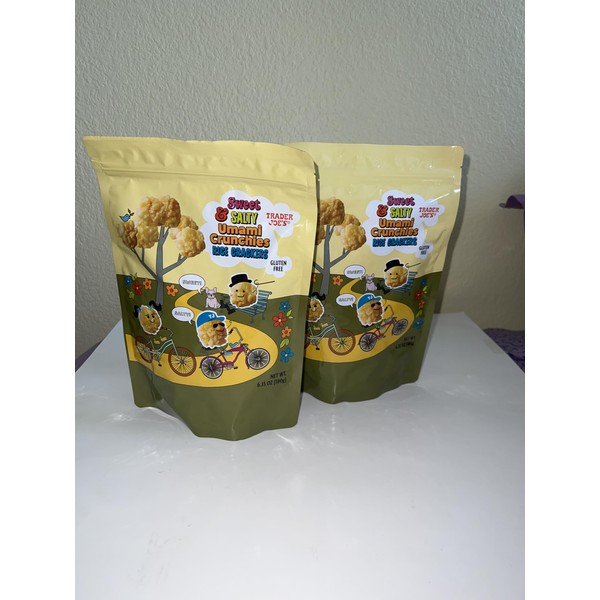 Trader joe's Sweet & Salty Gluten Free Umami Crunchies Rice