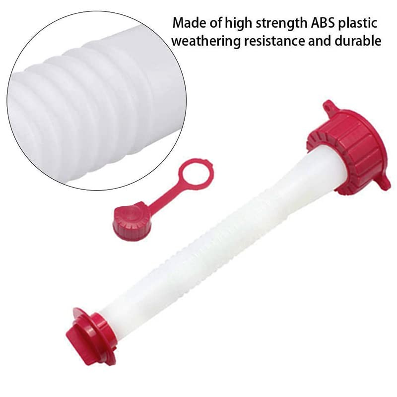 Gas Can Spout, Universal Fuel Tank Replacement Nozzle with Vent