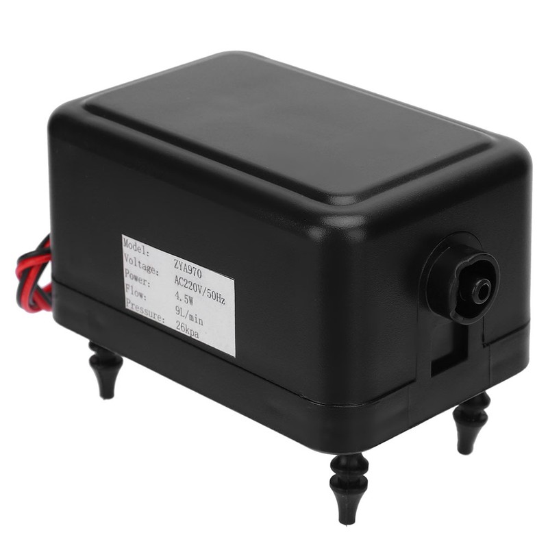 Air Pump Mini Quiet High Power Electric Inflator Equipment 4.5W