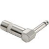 Greluma 4 pieces 90 degree solder plug 6.35 mm, right
